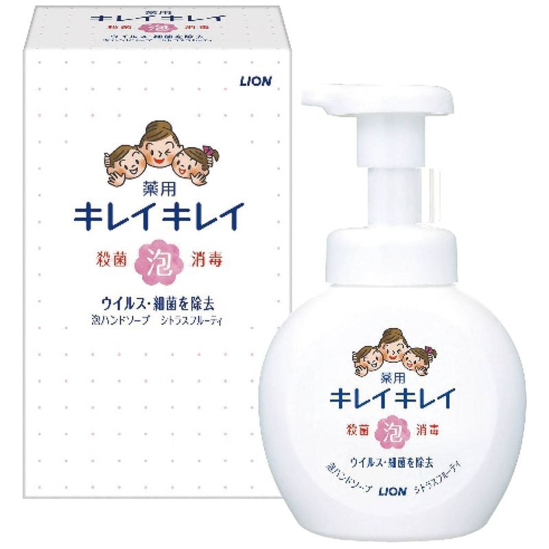 ライオン キレイキレイ薬用泡ハンドソープ250ml(箱入)