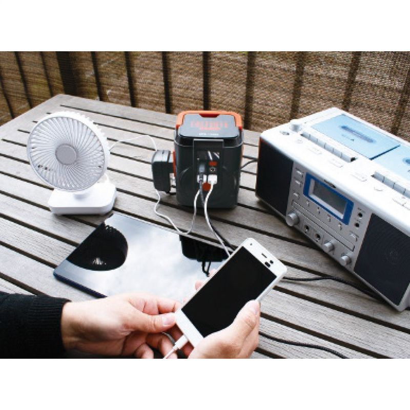 ソルパ これだけで安心！簡単ポータブル電源・ソーラーパネルセット