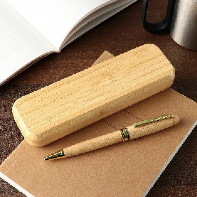 天然竹製ボールペン