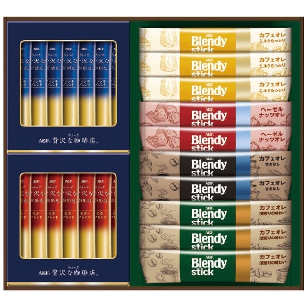 AGF スティックカフェオレ&ブラックアソートギフト BZT-20D