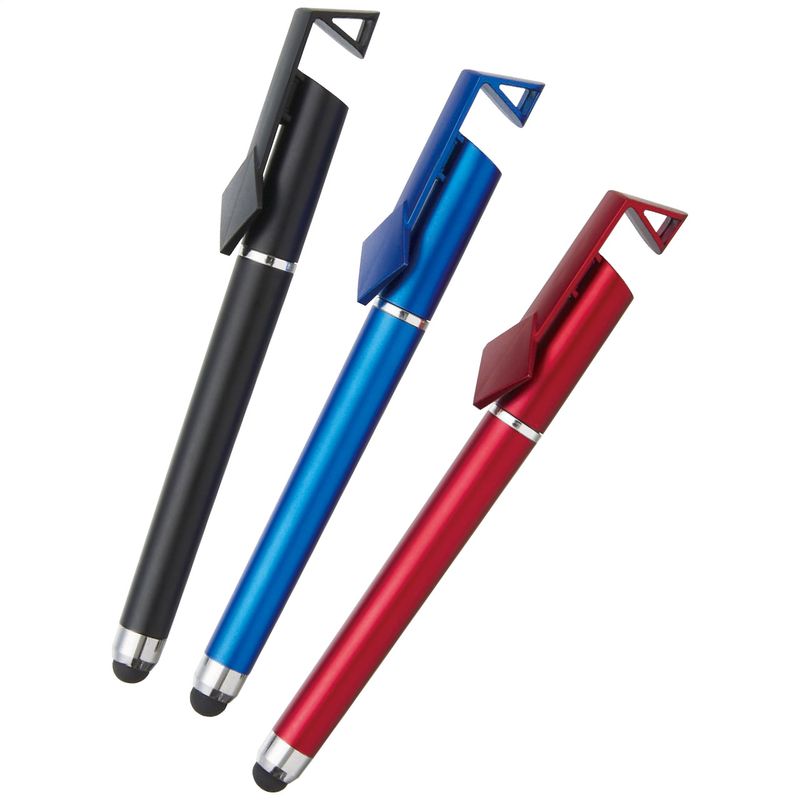 スマホスタンドにもなるボールペン＆タッチペン