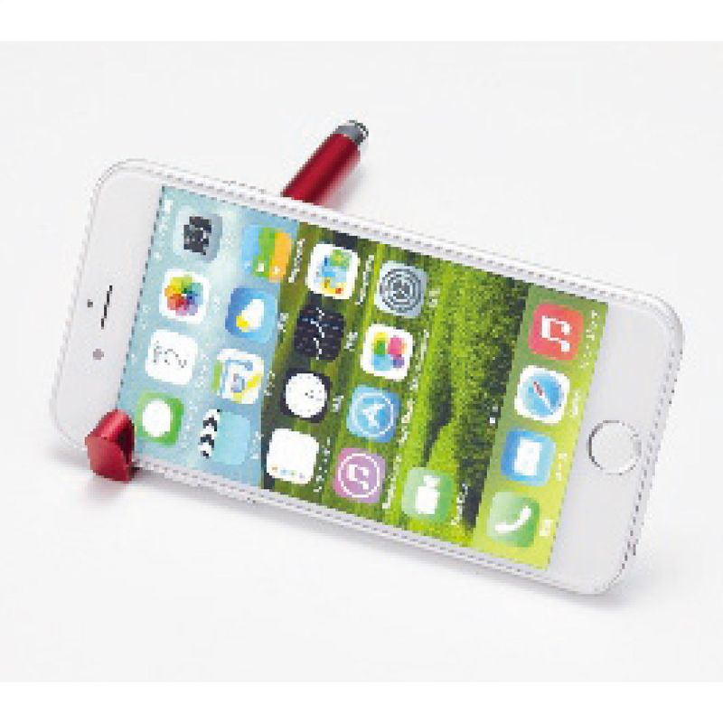 スマホスタンドにもなるボールペン＆タッチペン