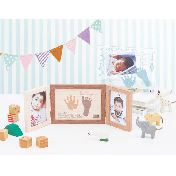 フォトデコム メモリアルフォトフレーム手形足形フレーム<お仕立て券>