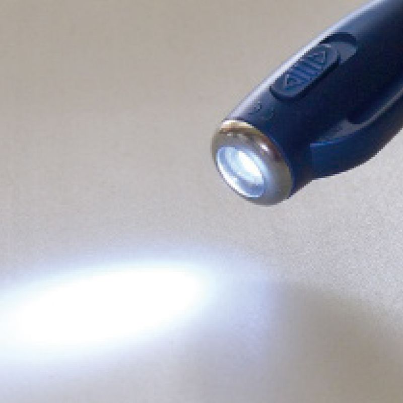 ライト付ボールペン ハンディー