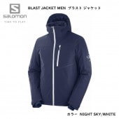  2021 SALOMON BLAST JACKET MEN LC1401100 NIGHT SKY WHITE ֥饹 㥱å  ݲ ̵