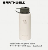  EARTHWELL 32oz Earthwell Vacuum Bottle Kewler Opener Cap Baja Sand  ȥɥ ɥ ܥȥ  ܥȥ VB32