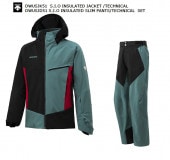 ǥ  ¨Ǽ 2022 DESCENTE DWUSJK51 S.I.O INSULATED JACKET TECHNICAL DWUSJD51 S.I.O SLIM PANTS SDG 岼å