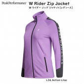 ԡѥեޥ ߥåɥ쥤䡼 Peak Performance W Rider Zip Jacket L36 Action Lilac 饤 å ե꡼ 㥱å ǥ