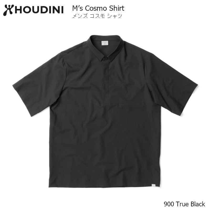 フーディニ HOUDINI Ms Cosmo Shirt 900True Black メンズ コスモ 