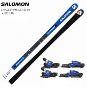 【相馬】SALOMON prime GS 183 r24 xビンディング 相馬】SALOMON prime GS 183 r24 xビンディング SALOMON S/RACE