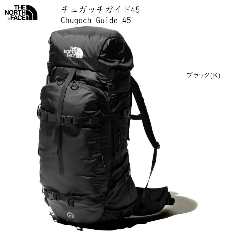 ノースフェイス バックパック THE NORTH FACE CHUGACH GUIDE 45 Black 