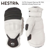 إȥ  HESTRA Impact Racing SR Mitt 000540 White Flame red ѥ 졼   ߥȥ