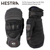 إȥ  HESTRA Impact Racing SR Mitt 100540 Black Flame red ѥ 졼   ߥȥ