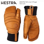 إȥ  HESTRA FALL LINE 3-FINGER 710 Cork ե 饤 ꡼ե󥬡  쥶 