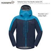 Υ 㥱å NORRONA Falketind Gore-Tex Paclite Jacket Men Hawaiian surf Indigo Night  ե륱ƥ ƥå ѥå饤  ɿ