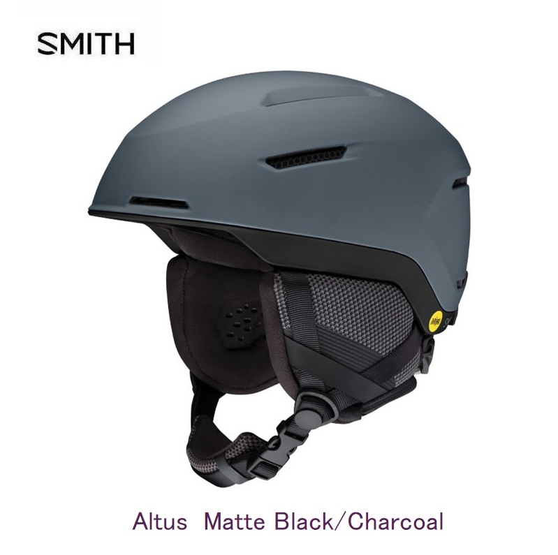 人気のクリスマスアイテムがいっぱい！ Matte SMITH Charcoal L ヘルメット スキー・スノーボードアクセサリー