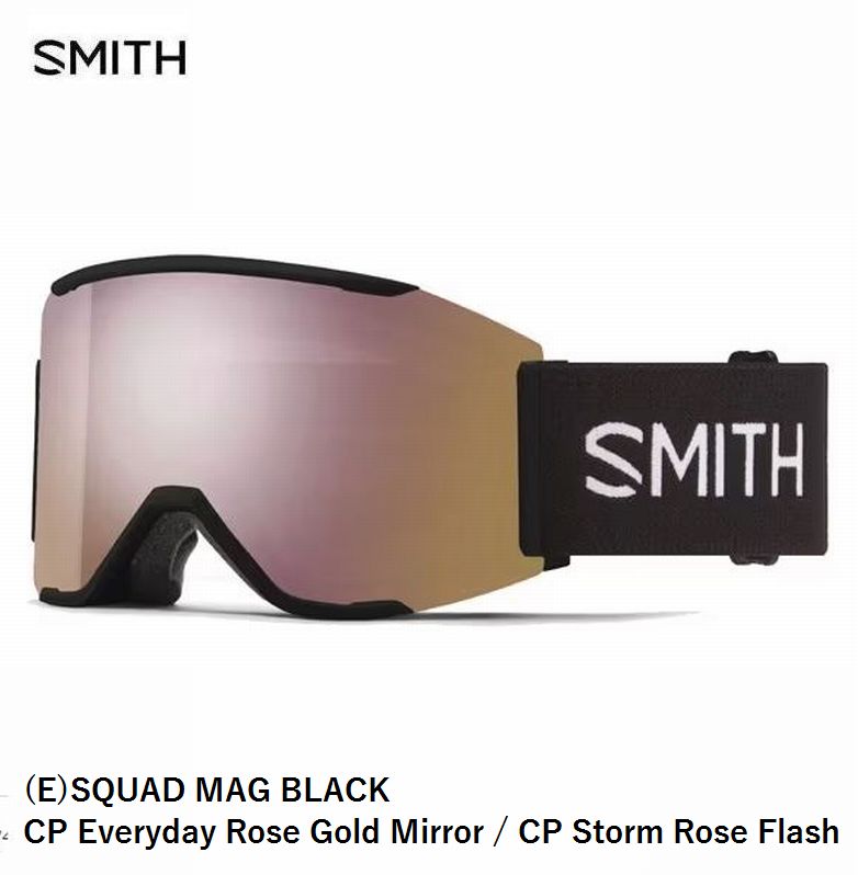 ߥ ꡼ǥ SMITH (E)SQUAD MAG BLACK CP EVERYDAY ROSE  2023 2024ǥ å ޥ  Ρ