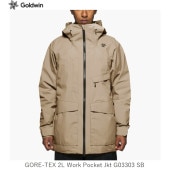 ɥ  2024 GOLDWIN GORE-TEX 2L Work Pocket Jkt G03303 SB  㥱å ƥå