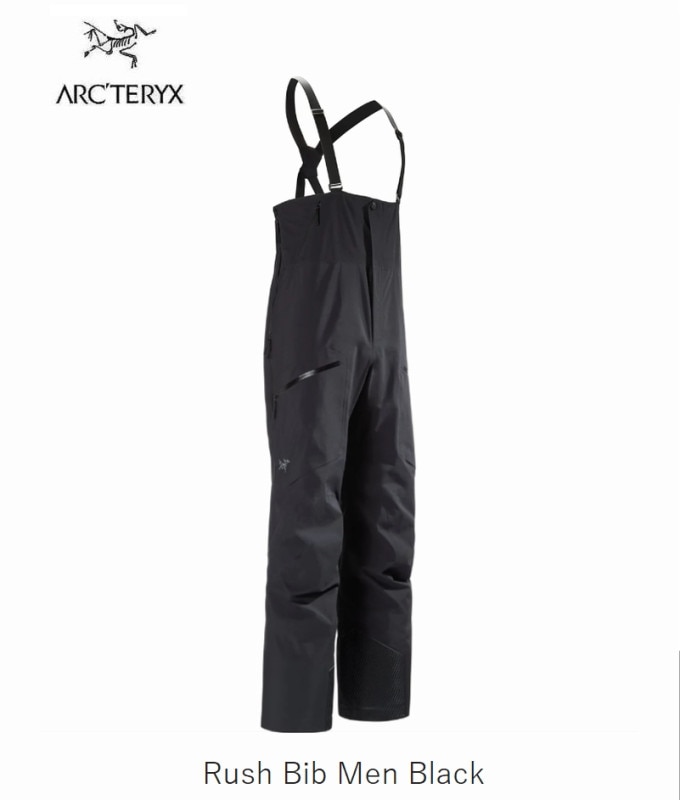 ƥꥯ ARC'TERYX Rush Bib Men Black  Υ Ρܡ  å ӥ ѥ ƥå