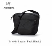 ƥꥯ ARC'TERYX Mantis 2 Waist Pack Black2 X00000897308 ޥƥ 2 ȥѥå