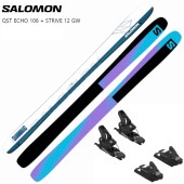  2025 SALOMON QST ECHO 106 + STRIVE 12 GW ե꡼饤 ѥ ĥ Ķ ӥǥ󥰥å