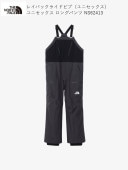 Ρե THE NORTH FACE LAYBACK RIDE BIB AG Asphalt Gray 쥤Хå饤ɥӥ ˥å NS62413