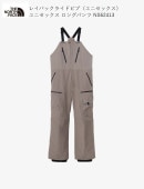 Ρե THE NORTH FACE LAYBACK RIDE BIB CR Caban Gray 쥤Хå饤ɥӥ ˥å NS62413