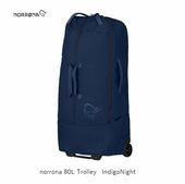 Υ NORRONA norrona 80L Trolley Olive Night Υ 80L ȥ꡼ Хå 2295 Indigo Night ȥ٥ Хå  