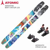 お買得】 スキー板 アトミックDEMO 120㎝ チャレンジ LEKI