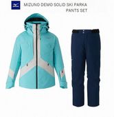 ߥ  2026 MIZUNO DEMO SOLID SKI PARKA PANTS SET ǥ⥽åɥѡ ѥ Z2MEC321 ˥å 㥱å ѥ å ץ֥롼СС