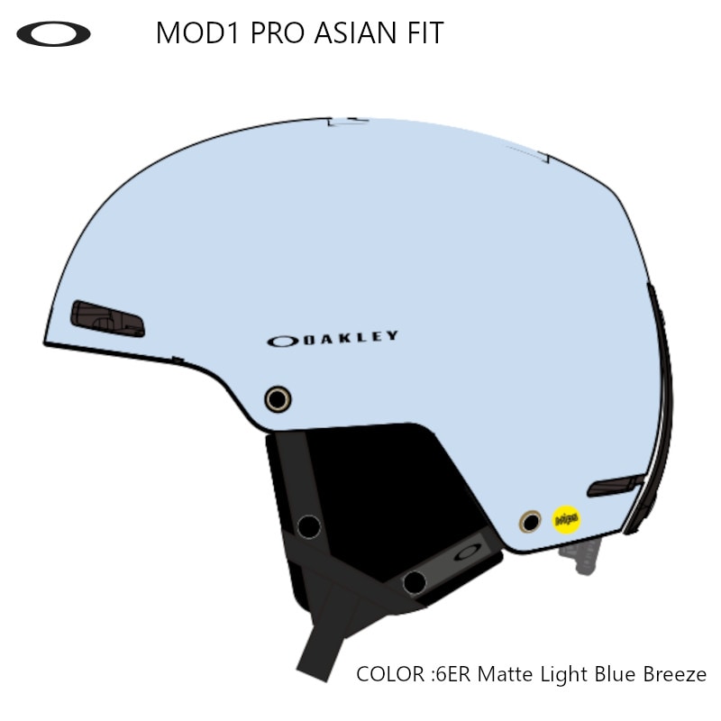 ꡼  2022 OAKLEY MOD1 PRO ASIAN FIT 6ER Matte Light Blue Breeze Ρ إå  Ρܡ ޥåȥ饤ȥ֥롼