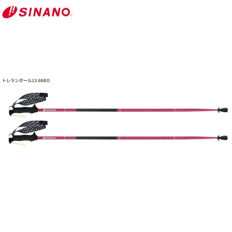 ʥ ȥ쥤˥ SINANO Trail Run Pole 13.6 Neo Blue Red ȥݡ Ƿ 100/105/110/115cm/120cm ֥롼 å