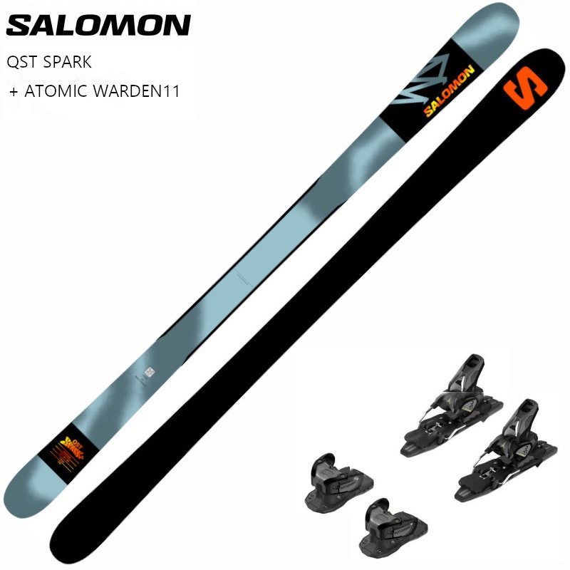 サロモン スキー板 2026 SALOMON QST SPARK + 2024 ATOMIC WARDEN 11