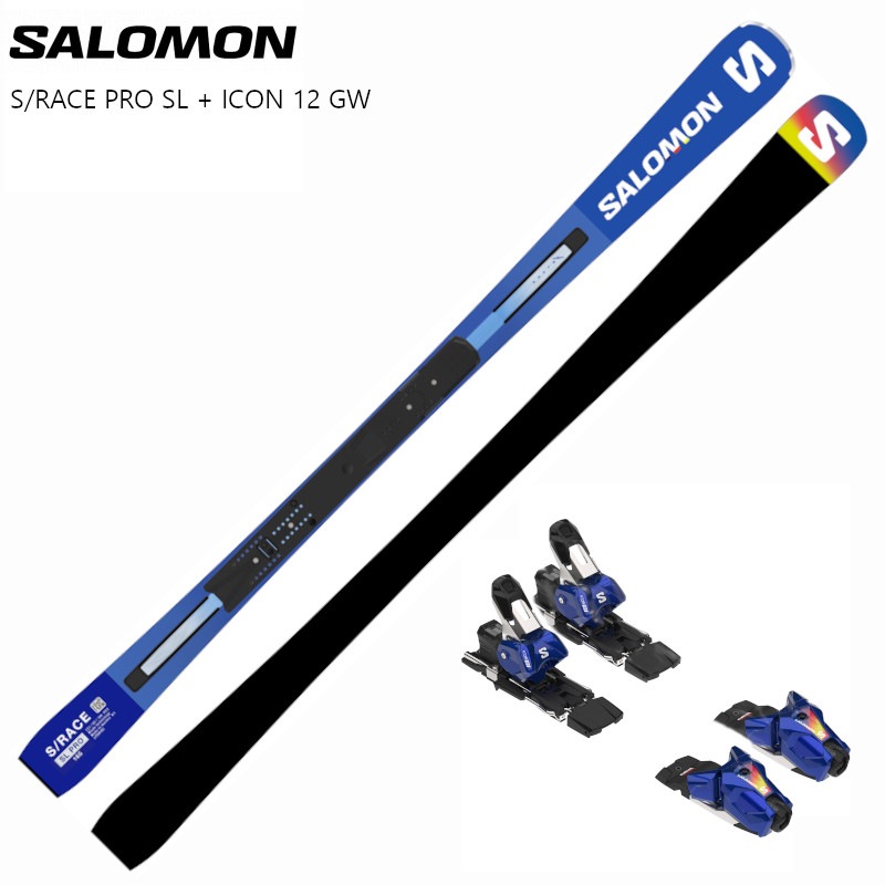 サロモン スキー板 2026 SALOMON S/RACE PRO SL + ICON 12 GW アイコン