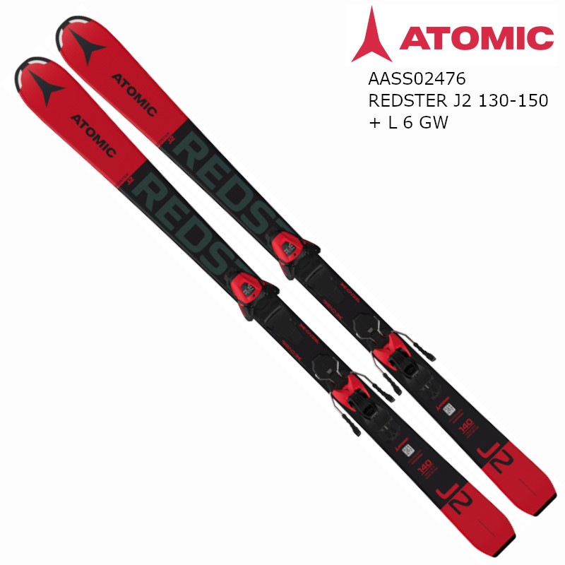 スキー 板 アトミック 2022 ATOMIC REDSTER J2 130-150 + L6 GW