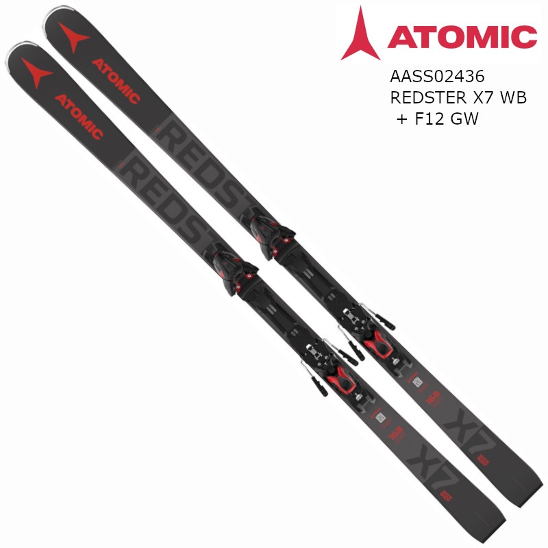 アトミック レッドスター アトミック スキー 2022 ATOMIC REDSTER X7 WB RED + F12 GW レッド