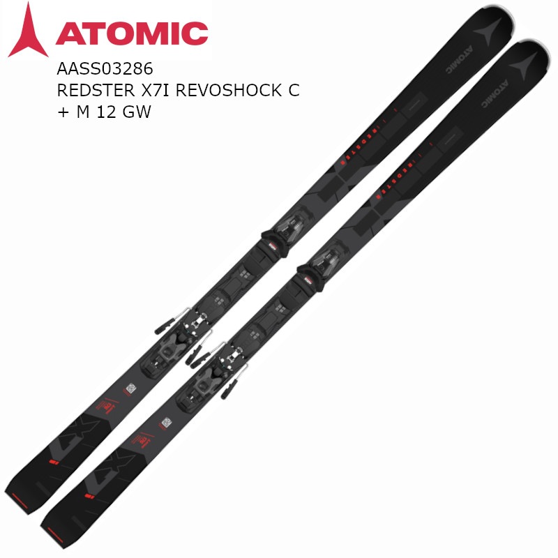 アトミック スキー板 2024 ATOMIC REDSTER X7i REVOSHOCK C + M 12 GW 