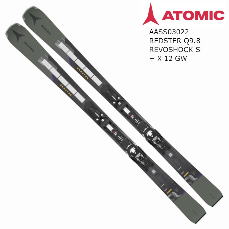 アトミック スキー板 2024 ATOMIC REDSTER Q9.8 REVOSHOCK S + X