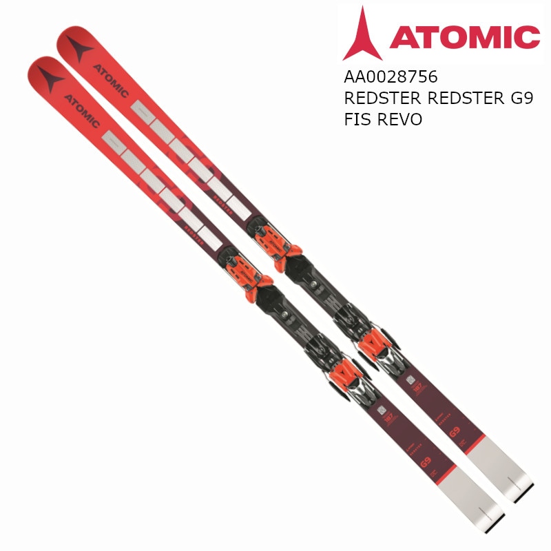 スキー 板 アトミック 2023 ATOMIC REDSTER G9 FIS REVO JR Red + X16