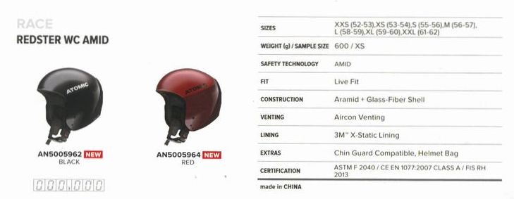 ATOMIC AMID FIS ヘルメット Lサイズ REDSTAR カーボン ATOMIC AMID FIS ヘルメット Lサイズ REDSTAR カーボン - メルカリ