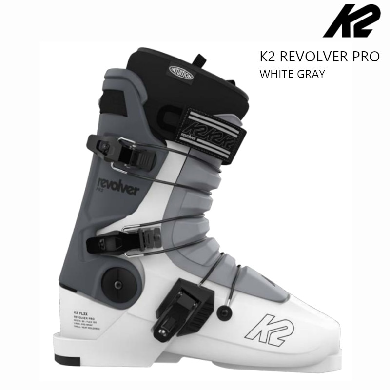 ケーツー スキーブーツ 2023 K2 REVOLVER PRO WHITE GRAY フリー
