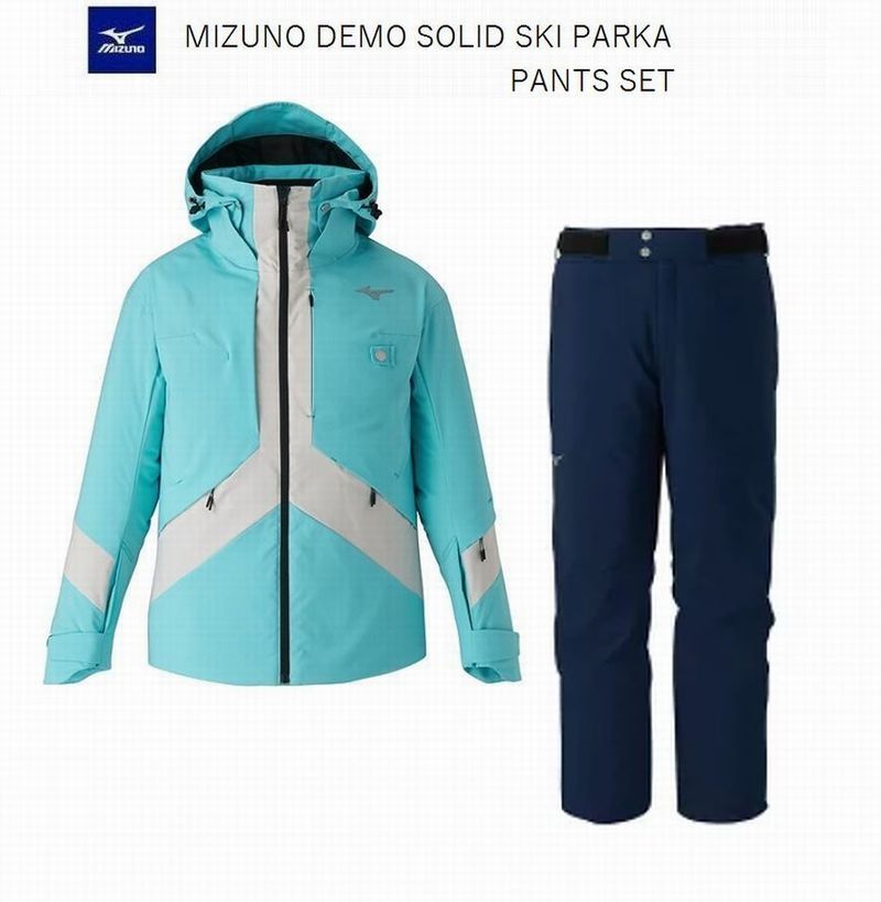 ߥ  2026 MIZUNO DEMO SOLID SKI PARKA PANTS SET ǥ⥽åɥѡ ѥ Z2MEC321 ˥å 㥱å ѥ å ץ֥롼СС