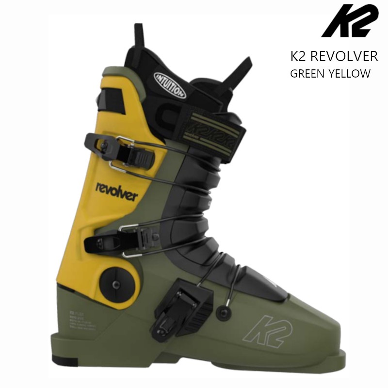 ケーツー スキーブーツ 2023 K2 REVOLVER GREEN YELLOW フリー