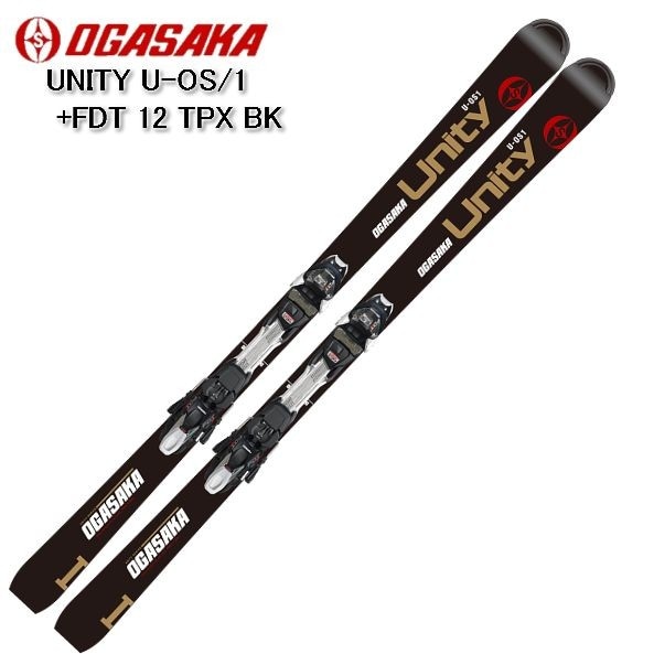 オガサカ UNITY U-OS/1 BK 165cm ビンディング付 オガサカ 2020 OGASAKA UNITY U-OS/1 BK+FDT12TPX 当店
