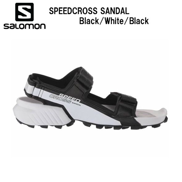 サロモン 21SS SALOMON SPEEDCROSS SANDAL Black/Wh/Bk L40914100