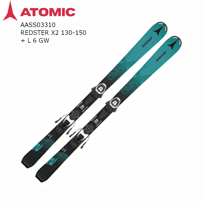 アトミック スキー板 2025 ATOMIC REDSTER X2 130-150 + L 6 GW