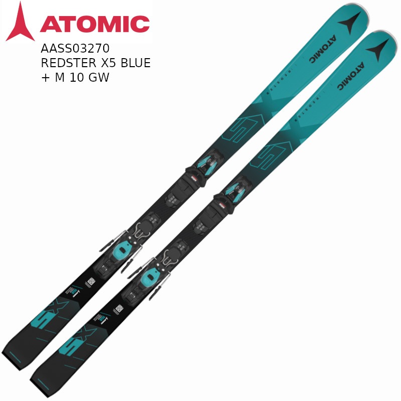 アトミック スキー板 2025 ATOMIC REDSTER X5 BLUE + M 10 GW レッド