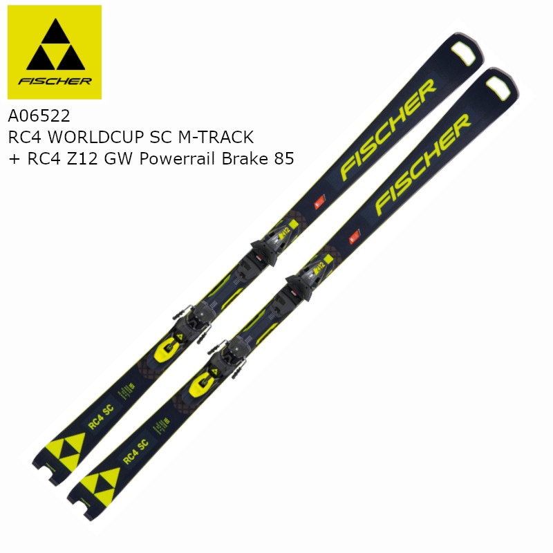 フィッシャー スキー板 2023 FISCHER RC4 WORLDCUP SC M-TRACK + RC4