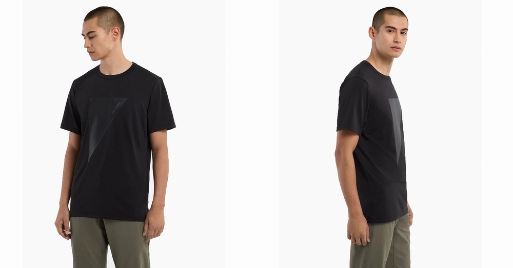 ƥꥯ ARC'TERYX Captive Arcpostrophe Word SS T Black ץƥ ݥȥե  T 