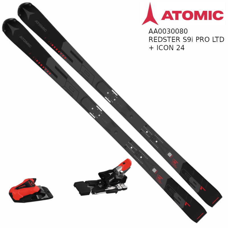 ȥߥå  2024 ATOMIC REDSTER S9i PRO LTD BLACK + ICON24 ӥǥ󥰥å